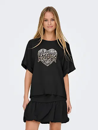 ONLY | T-Shirt ONLLUCY | schwarz